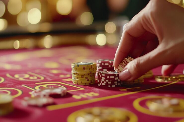 sbobiru live casino table with professional dealers